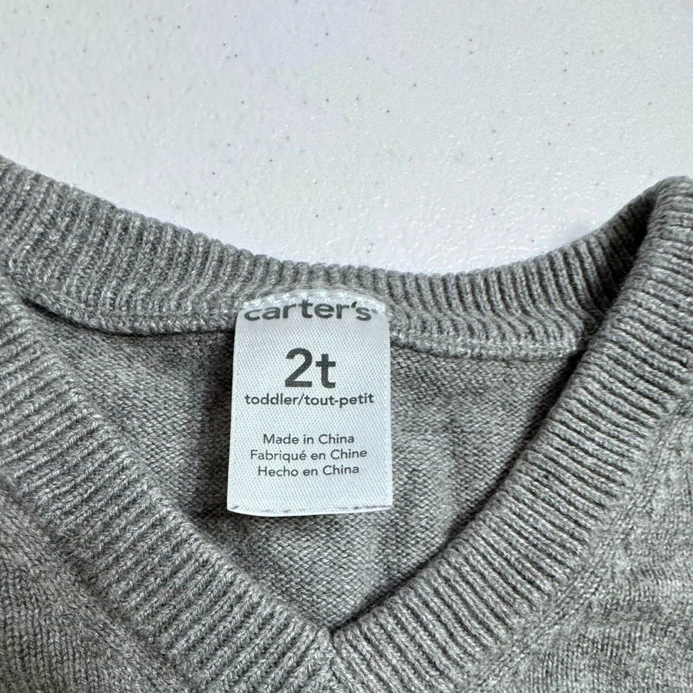 Carter's sweater gray k252